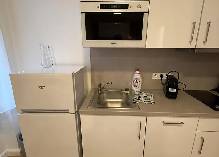 With Garage For 4 People Apartament Praga